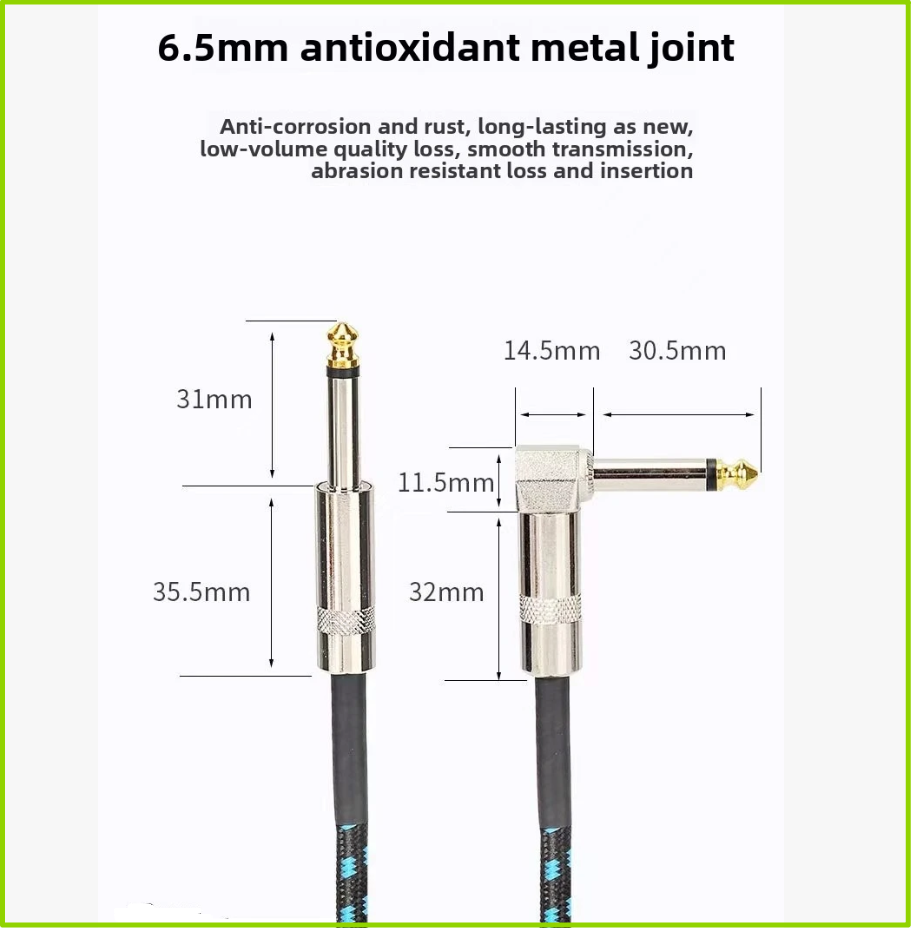6.35mm Audio Cables TRS 1/4 in - огляд і ціна Trs Cable