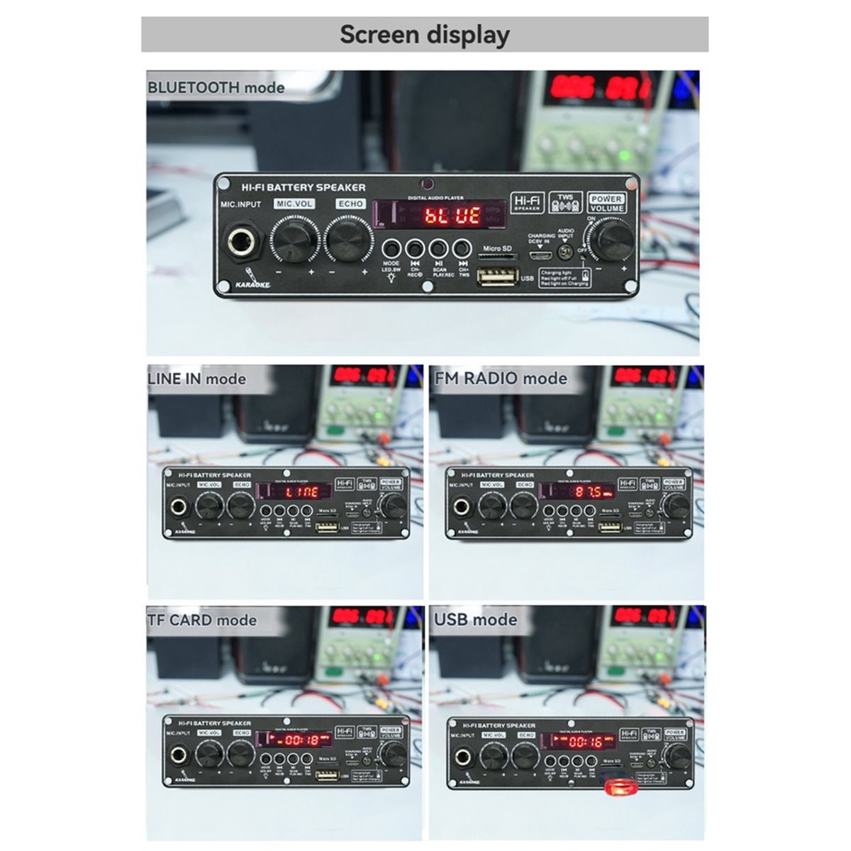 update. 2X10W 3.7V Amplifier B - огляд і ціна Diy Speaker
