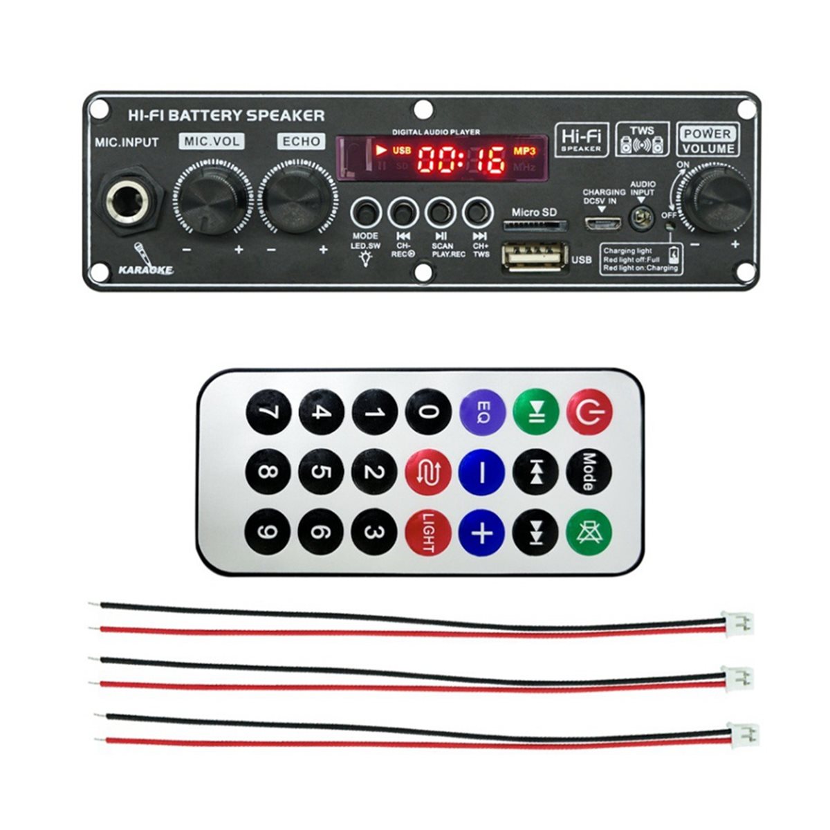 update. 2X10W 3.7V Amplifier B - огляд і ціна Diy Speaker
