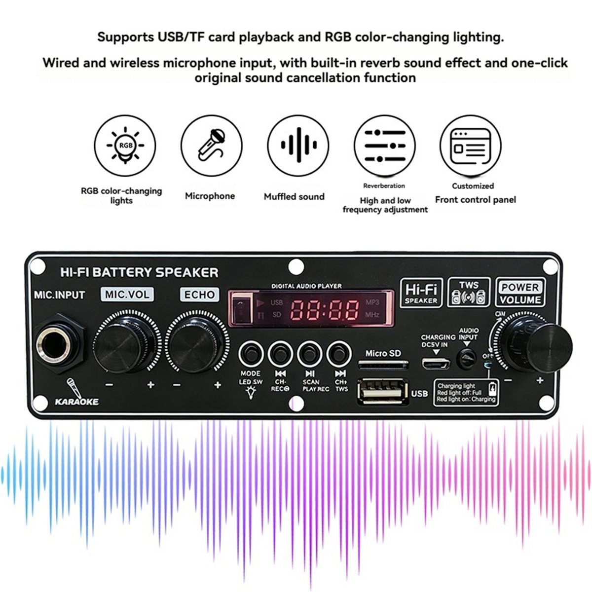 update. 2X10W 3.7V Amplifier B - огляд і ціна Diy Speaker
