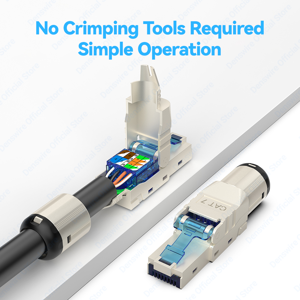 Denswire Tool-Free RJ45 Connec - огляд і ціна Rj45 Jack