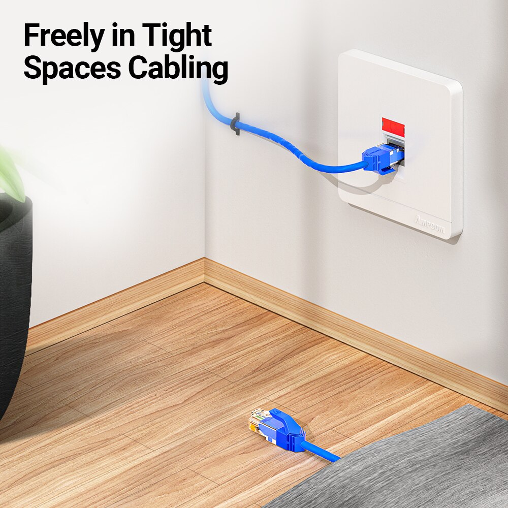 AMPCOM Ultra Slim Cat6a Networ - огляд і ціна Rj45 Jack