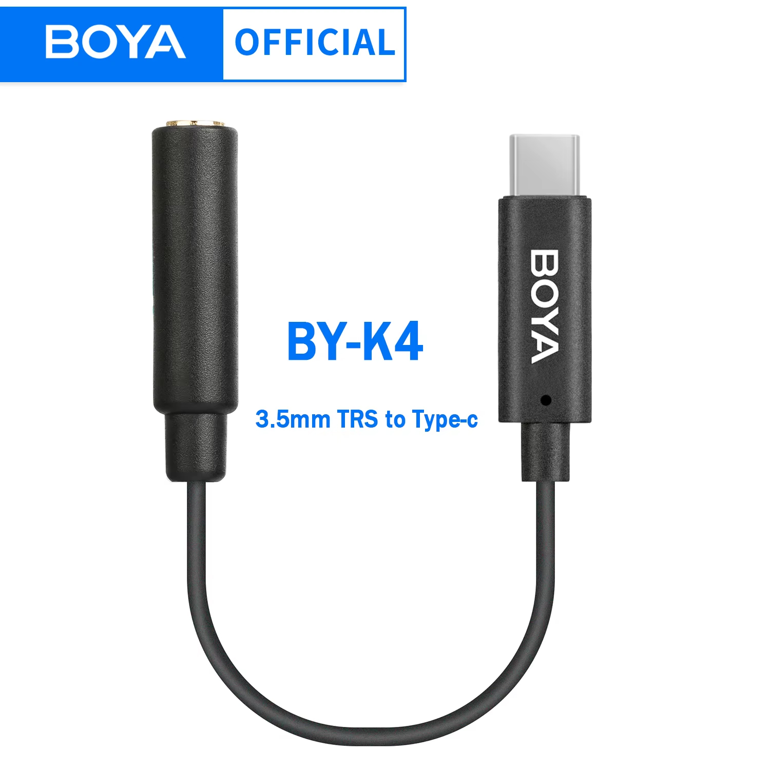 BOYA BY-K4 3.5mm TRS (Female)  - огляд і ціна Trs Cable