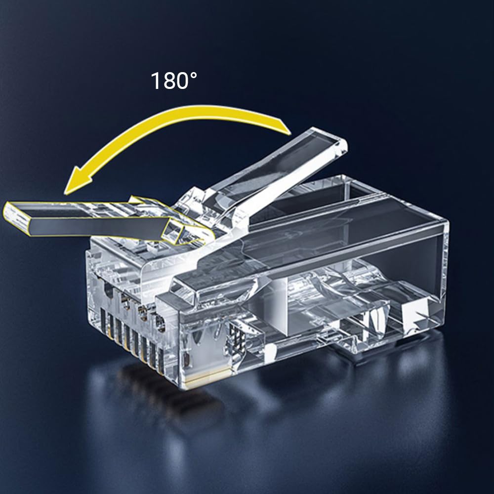 RJ45 Connector CAT6 Pass Throu - огляд і ціна Rj45 Jack