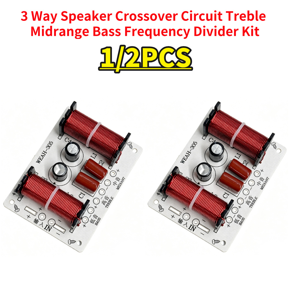 150W 3 Way Audio Speaker Cross - огляд і ціна Speaker Crossover