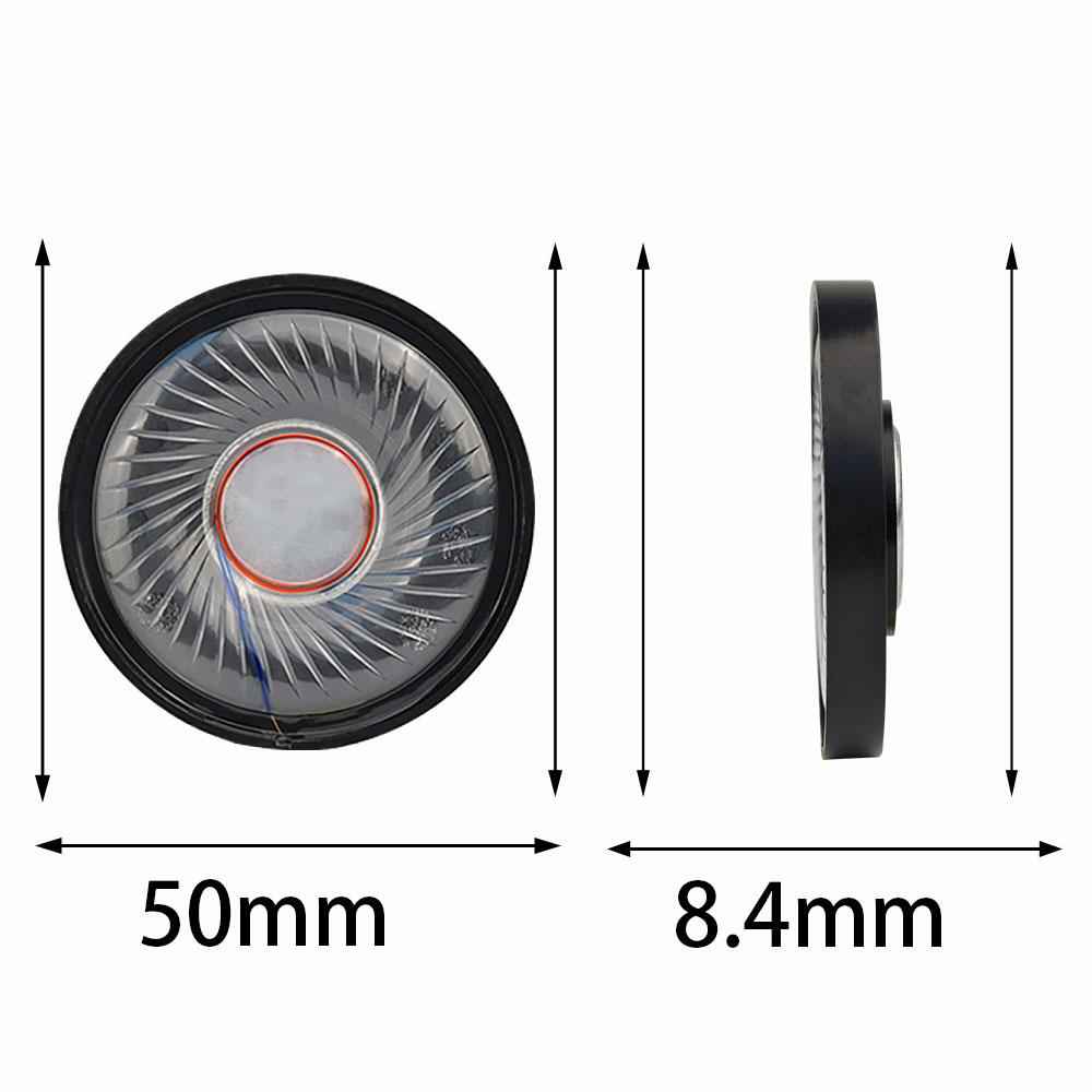 QIGOM 50MM Headset Driver Hifi - огляд і ціна Diy Speaker
