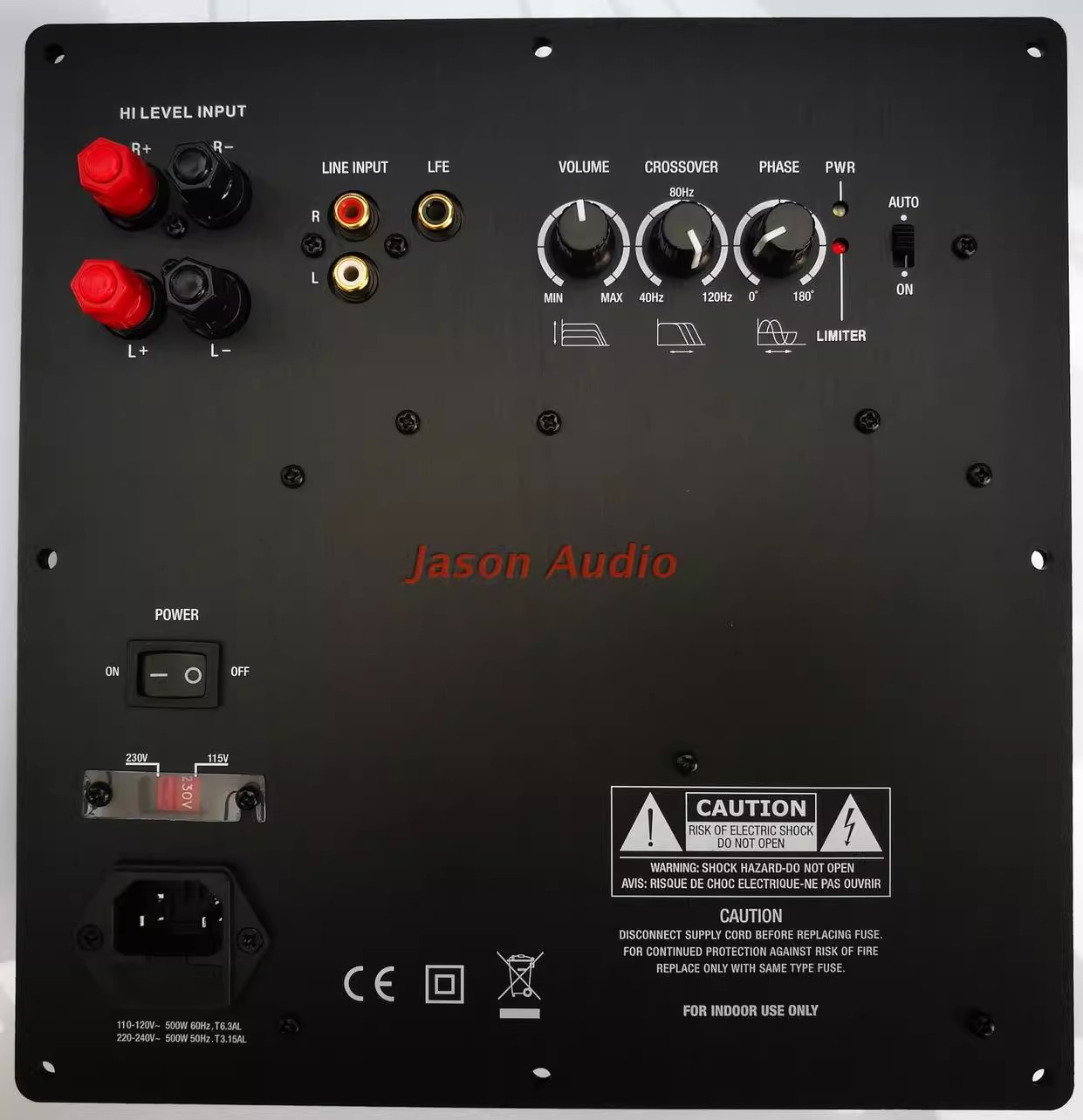 500w CLASS-D digital power amp - огляд і ціна Class D Amplifier