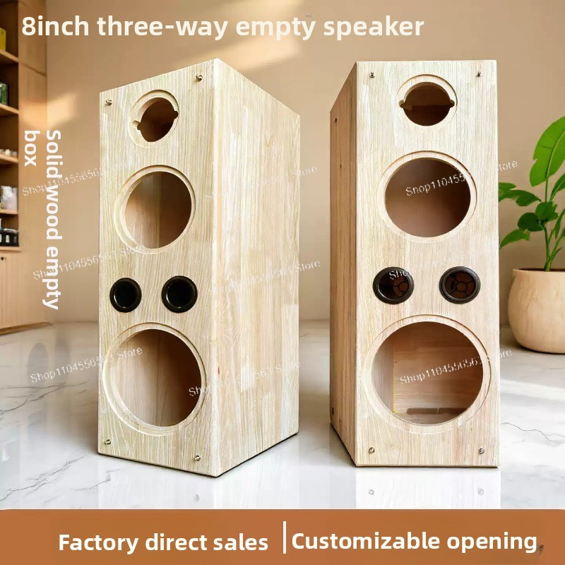 1pcs DIY 8 Inch Solid Wood 3-W - огляд і ціна Diy Speaker