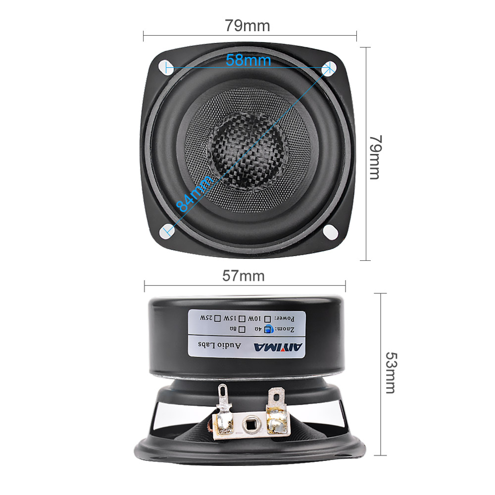 AIYIMA 2Pcs 3 Inch Audio Porta - огляд і ціна Es9018 Dac