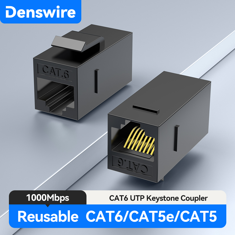 Denswire CAT6 Keystone Jack In - огляд і ціна Rj45 Jack