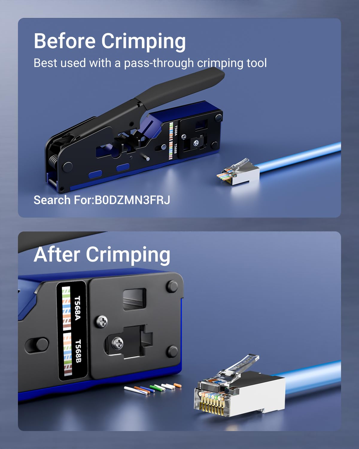 Cat 6 Shielded Pass Through RJ - огляд і ціна Rj45 Jack
