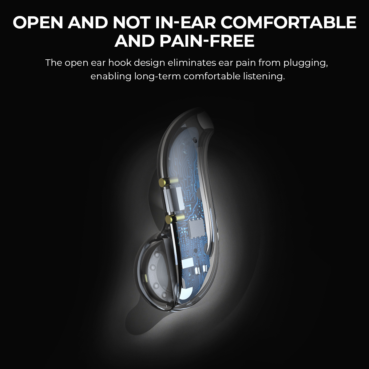 Open-ear Bluetooth Headphones  - огляд і ціна Woofer