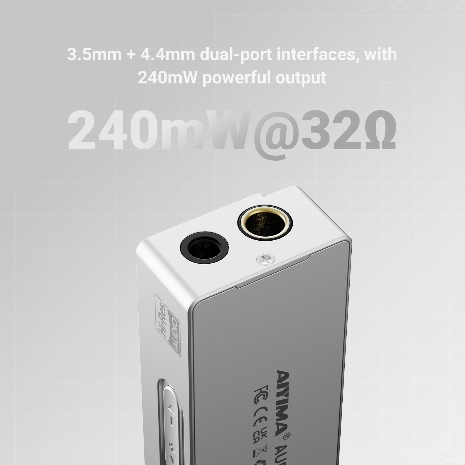 AIYIMA H4 HIFI Portable Headph - огляд і ціна Es9018 Dac