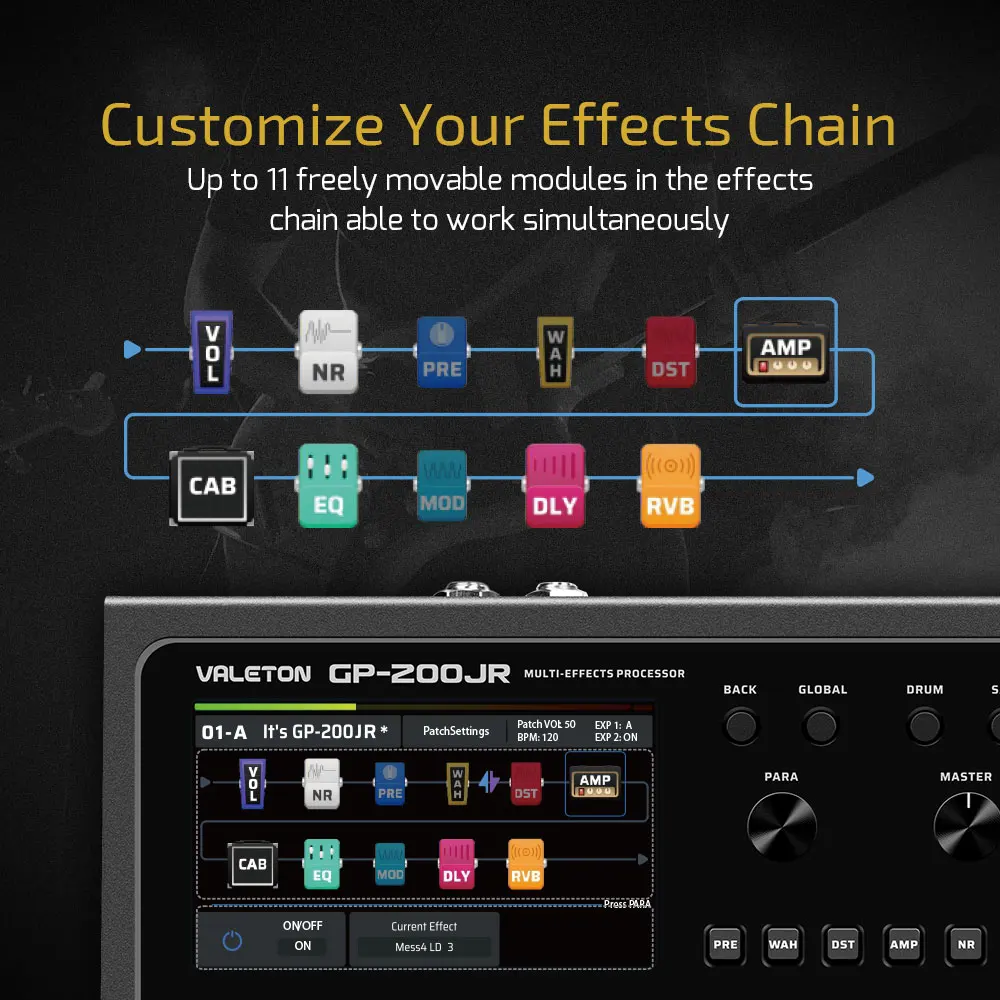 VALETON GP-200JR Guitar Bass A - огляд і ціна Audio Interface