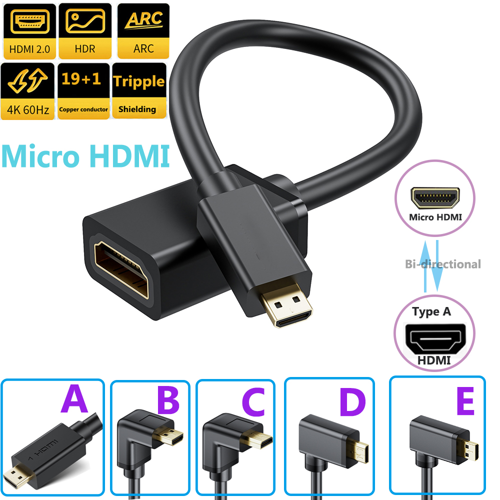 4K Micro HDMI to HDMI Cable Ad - огляд і ціна Mdi Cable
