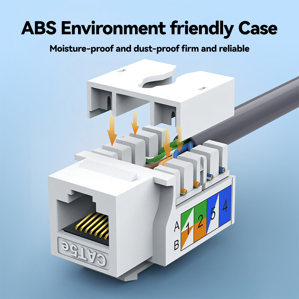 Denswire RJ45 Cat5E/6 Keystone - огляд і ціна Rj45 Jack