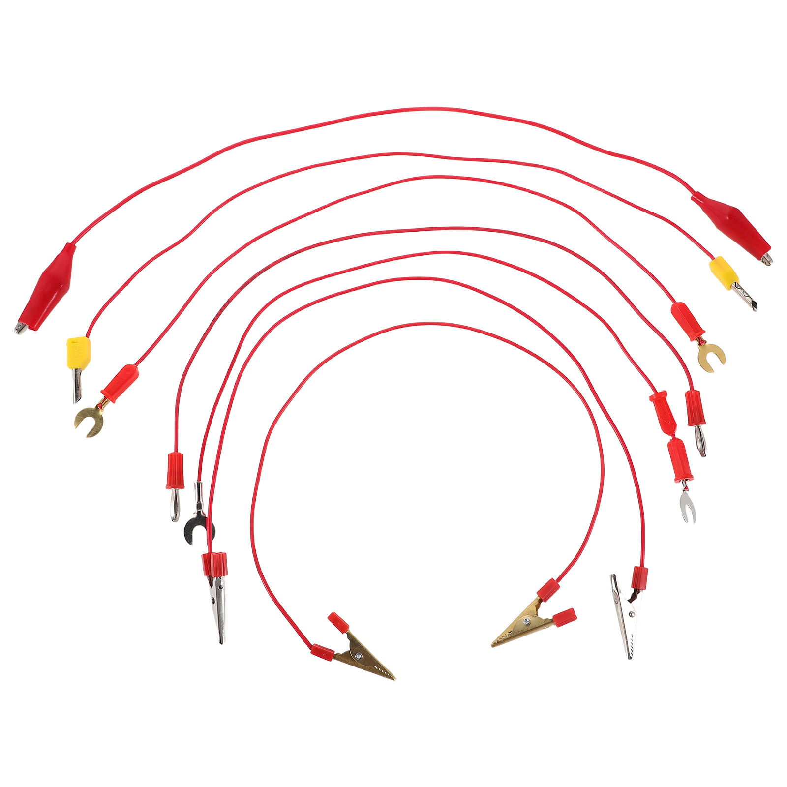 7Pcs Science Circuit Experimen - огляд і ціна Banana Plug