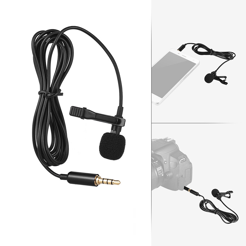 1.5m Mini Portable Lavalier Mi - огляд і ціна Microphone Capsule